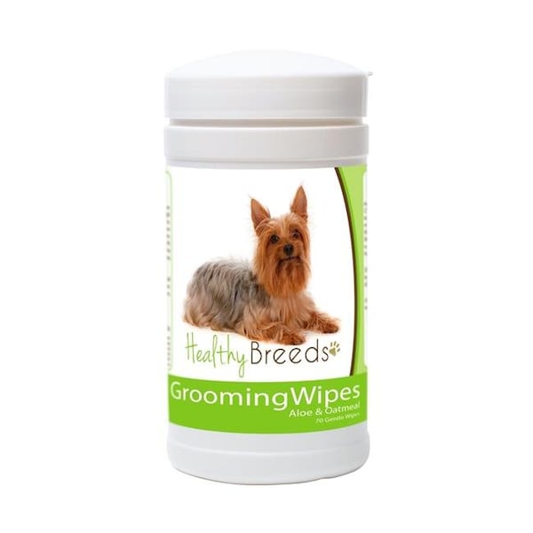 Healthy Breeds 840235151913 Silky Terrier Grooming Wipes 840235151913 - main